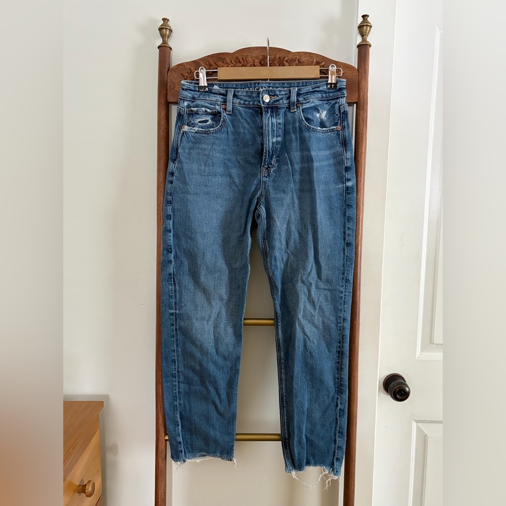American Eagle Strigid Mom Jean